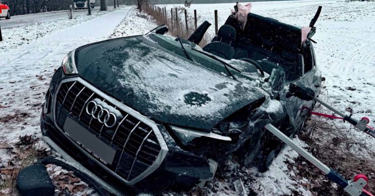 Schwerer Unfall in Dorsten auf der B 224
