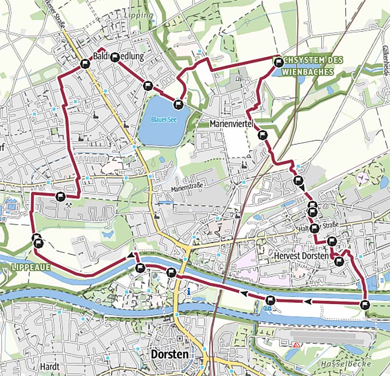 Bergbau Wanderweg