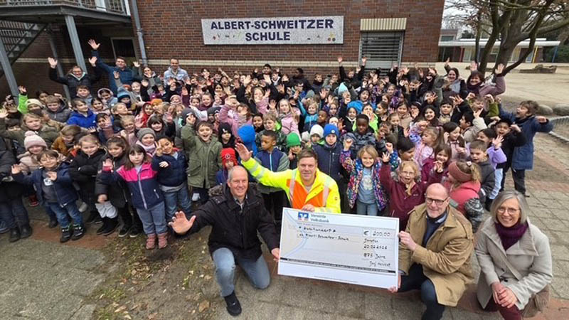 875 Jahre Dorf Hervest Spenden Albert Schweitzer Schule