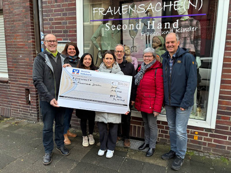 875 Jahre Dorf Hervest Spenden Frauenhaus