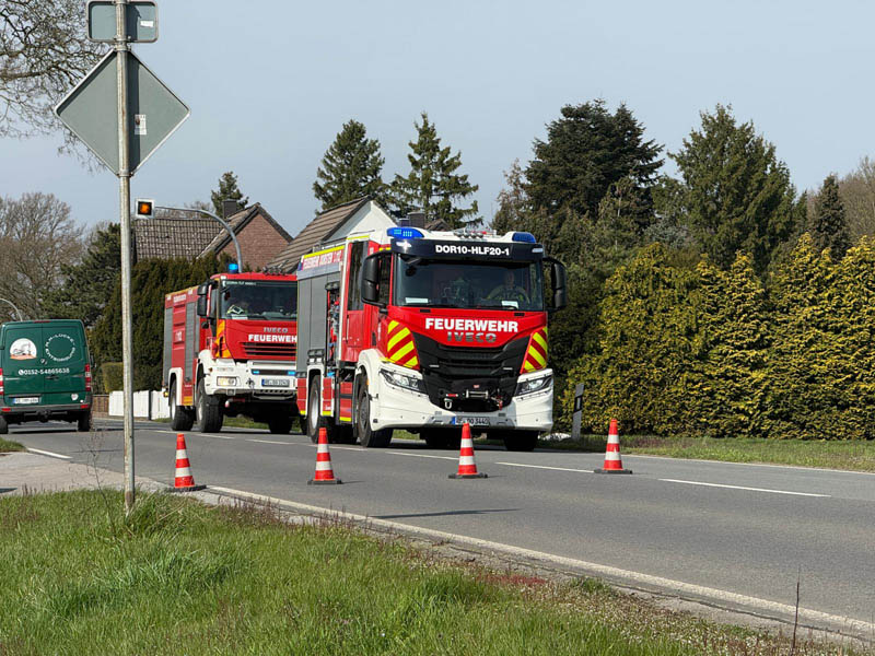Unfall auf der Bochumer Straße 24 März 2026 Dorsten Altendorf-Ulfkotte
