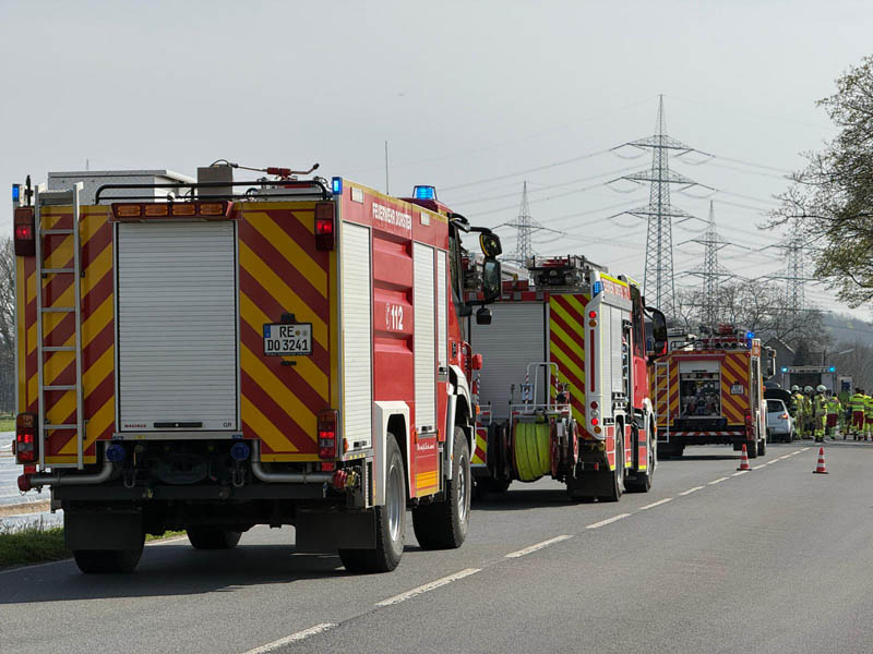 Unfall auf der Bochumer Straße 24 März 2026 Dorsten Altendorf-Ulfkotte