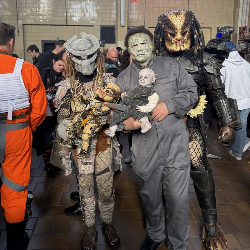 Cosplayer auf der Marché Noir