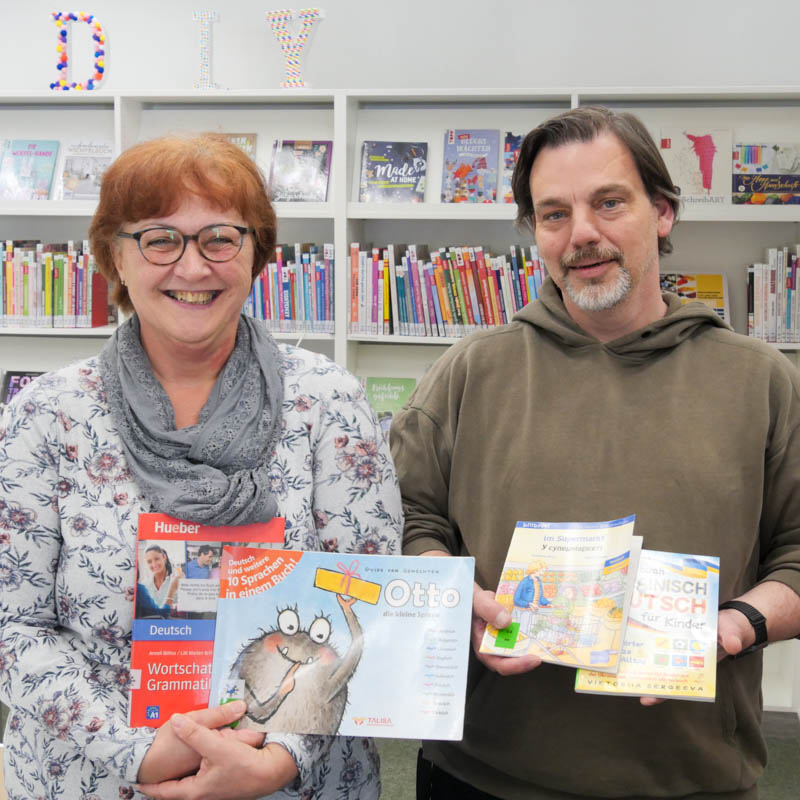 Die Stadtbibliothek veranstaltet ein Dialog Cafe