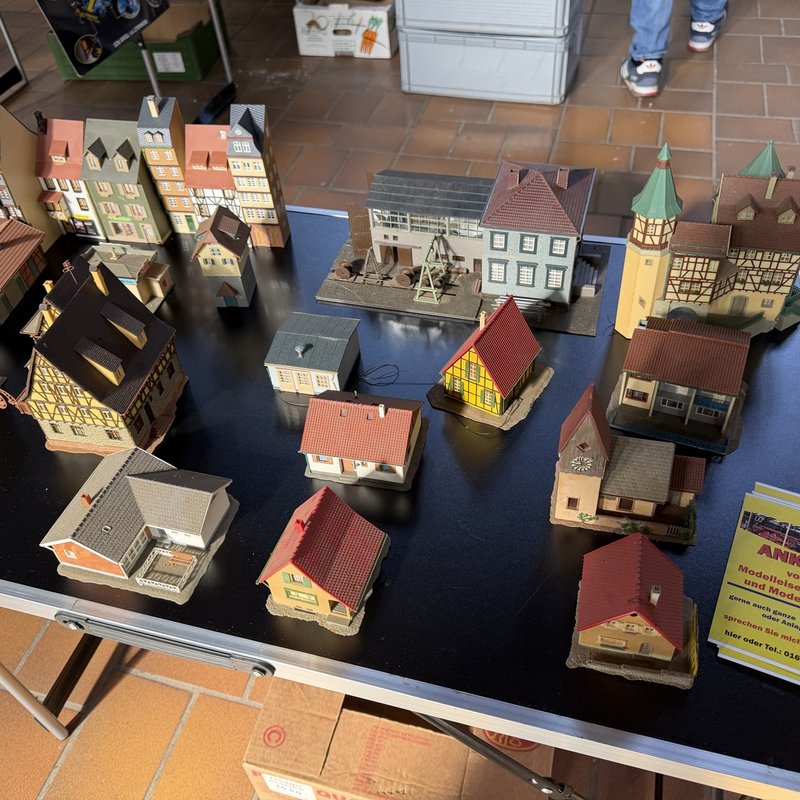 Modellbahnbörse in der Kaue auf Leopold