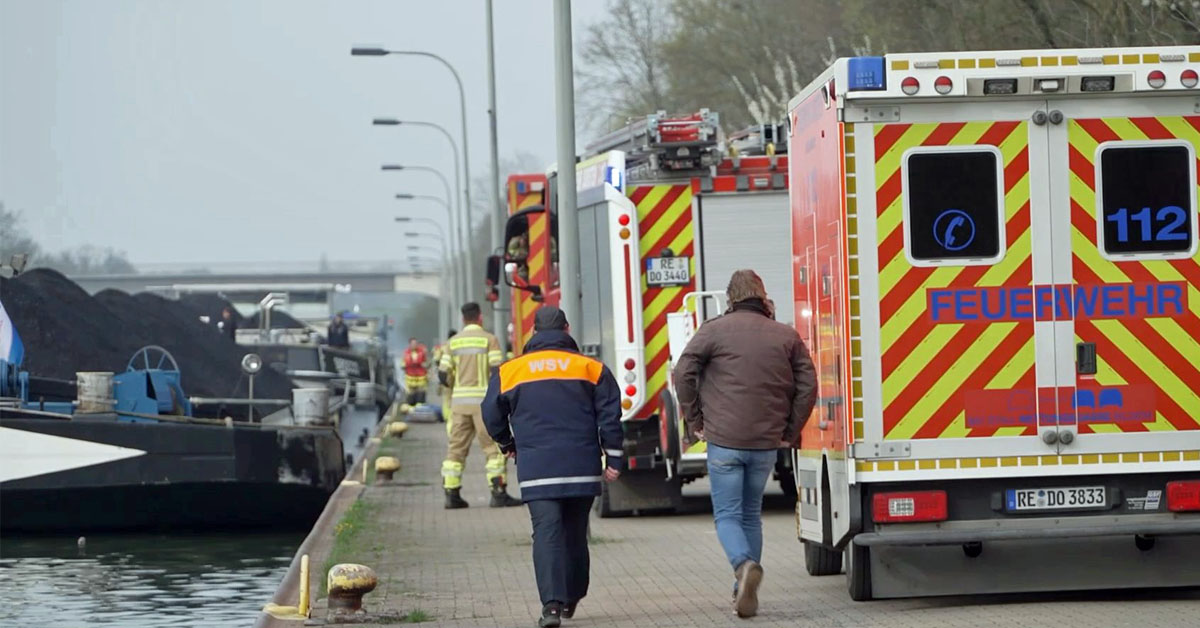 Lebloser Körper an der Schleuse Dorsten geborgen