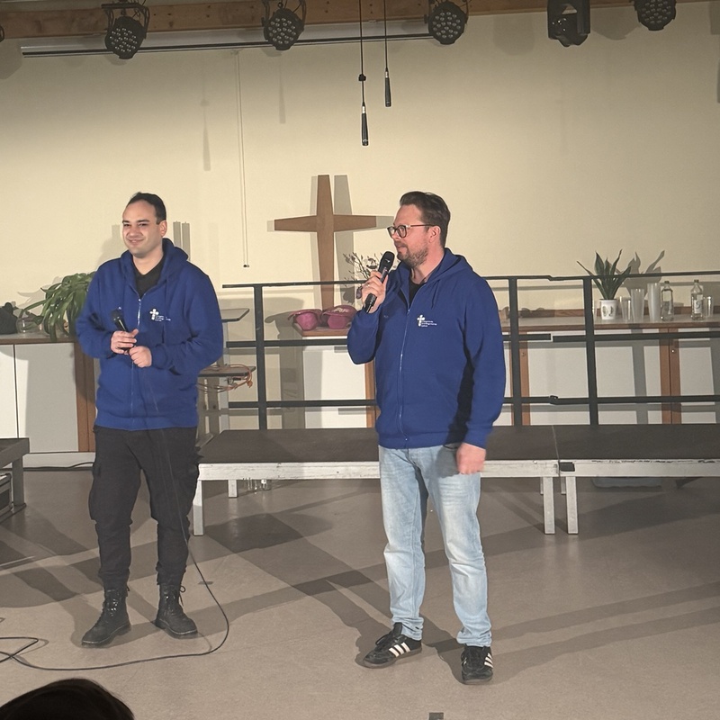 Nico Wischerhoff und  Patrick Potthast beim Ten Sing