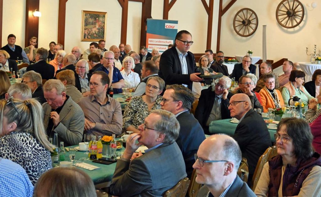 1.217 Euro für Brustkrebslauf beim CDU-Empfang in Dorsten