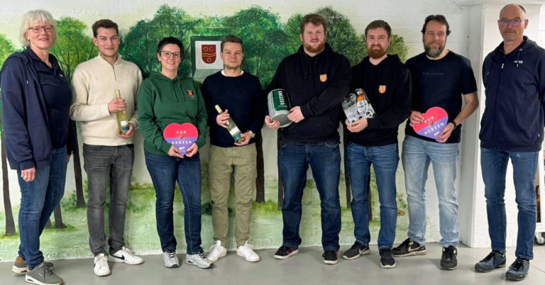 Die Finalteilnehmer von: Bürger-Stadtmeisterschaften im Sportschießen