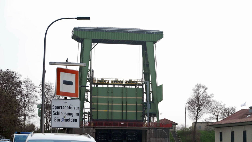 Torso-Fund an der Schleuse in Dorsten