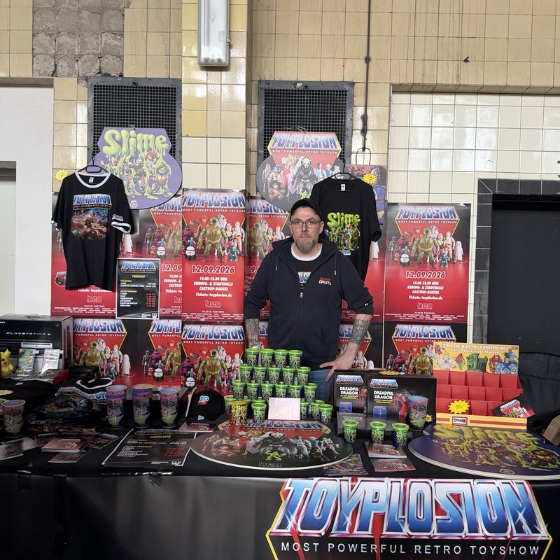 Peter von Toyplosion auf der Retro Messe