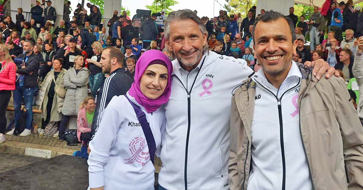 Brustkrebslauf Organisatoren Dorsten