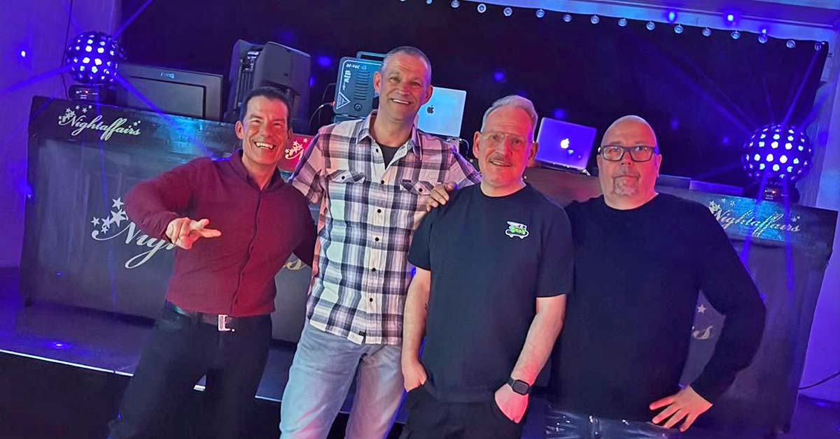 DJ Guido, DJ Tom, DJ Carsten Cook und DJ Frank