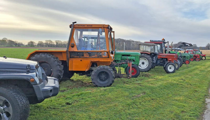 Oldtimerfreunde Lembeck Trecker Karfreitag Ausfahrt