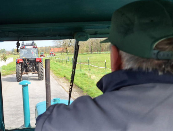 Oldtimerfreunde Lembeck Trecker Karfreitag Ausfahrt
