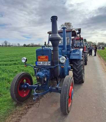 Oldtimerfreunde Lembeck Trecker Karfreitag Ausfahrt
