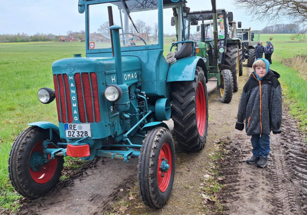 Oldtimerfreunde Lembeck Trecker Karfreitag Ausfahrt