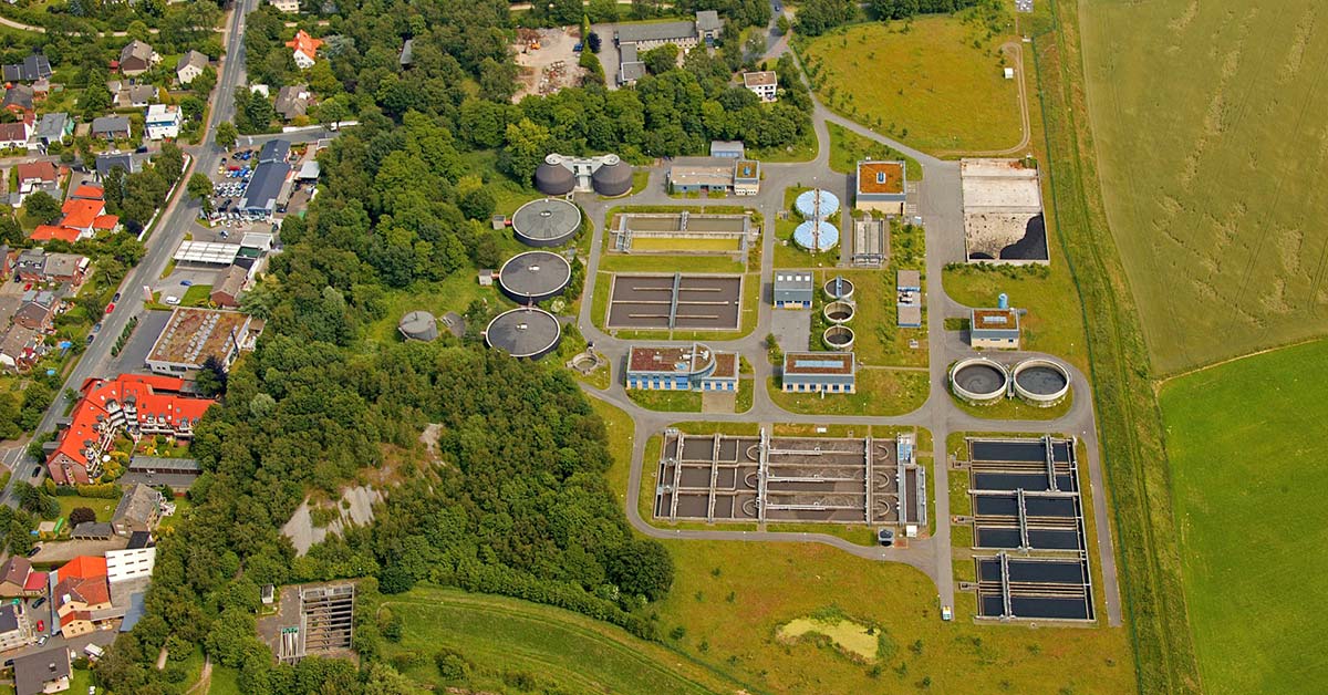 Kläranlage Baldurstraße Dorsten Holsterhausen