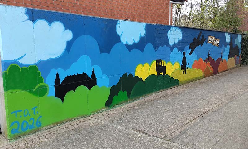 Lembeck Graffitiwand
