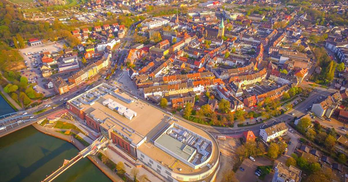 Luftbild Dorsten Altstadt