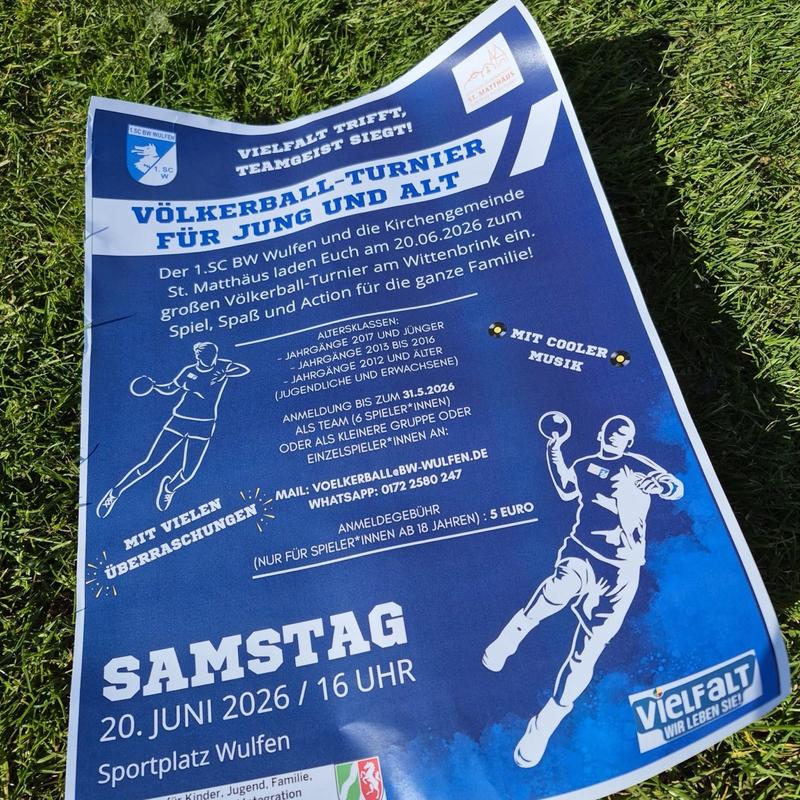 Völkerballturnier in Wulfen