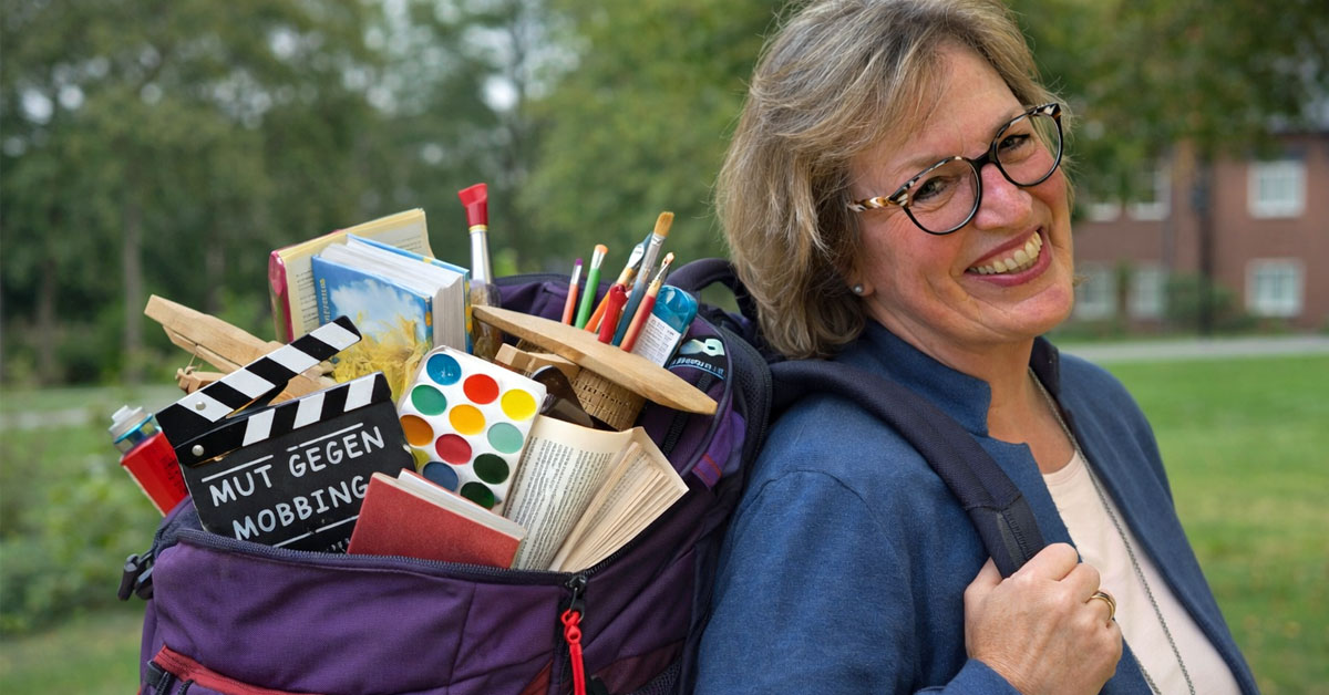 Anke Klapsing-Reich stellt den Kulturrucksack 2026 in Dorsten vor