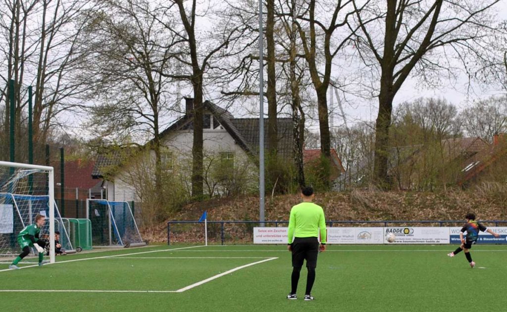 Neunmeterschießen beim Spiel um Platz 3