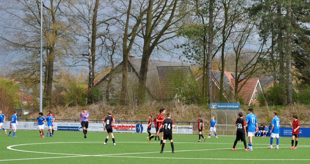 Die Mannschaften beim Internationalen Germany Cup in Wulfen schenkten sich nichts.