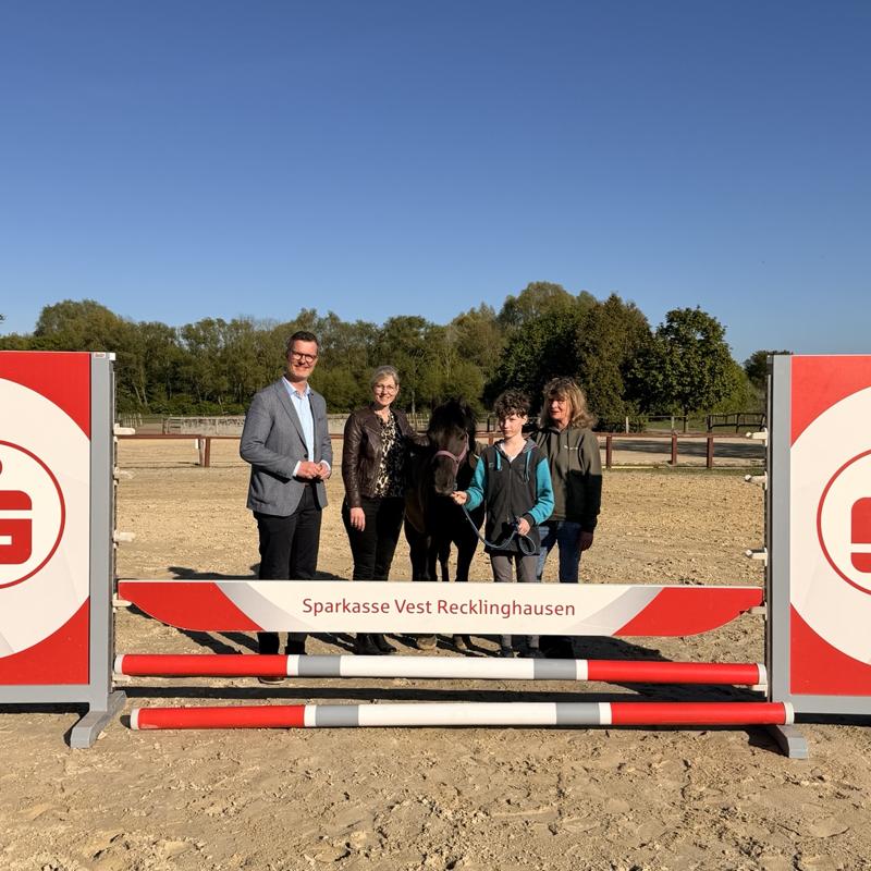 Sponsoren am Reitstallumbau in Dorsten