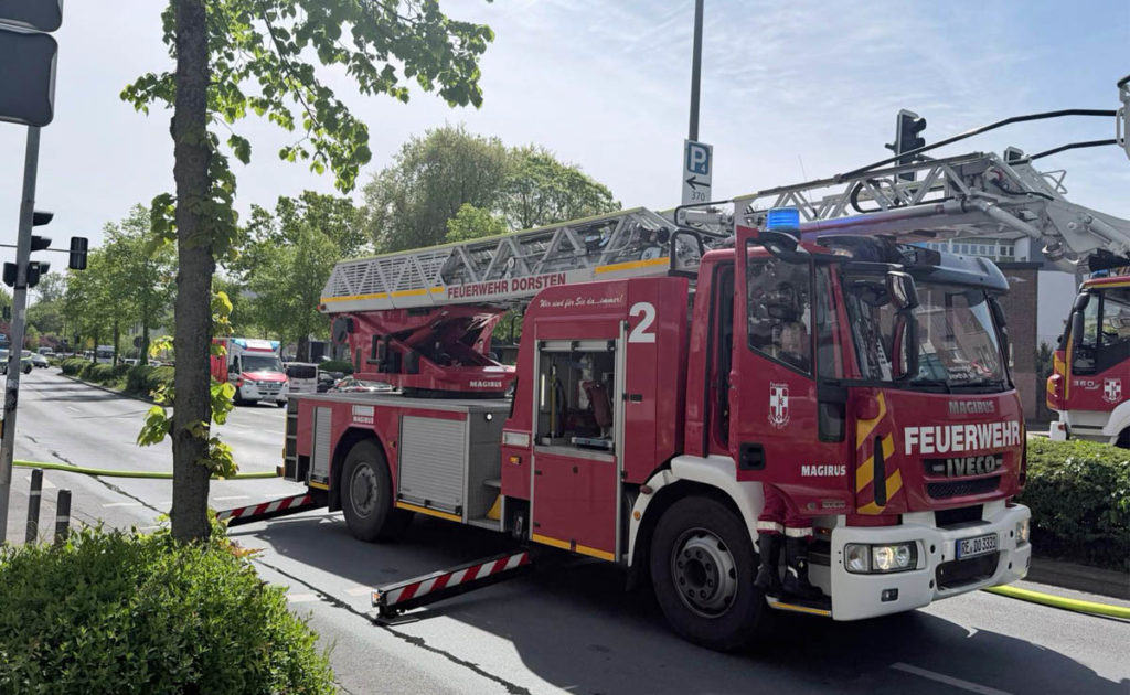 Einsatz Feuerwehr Dorsten Ostwall