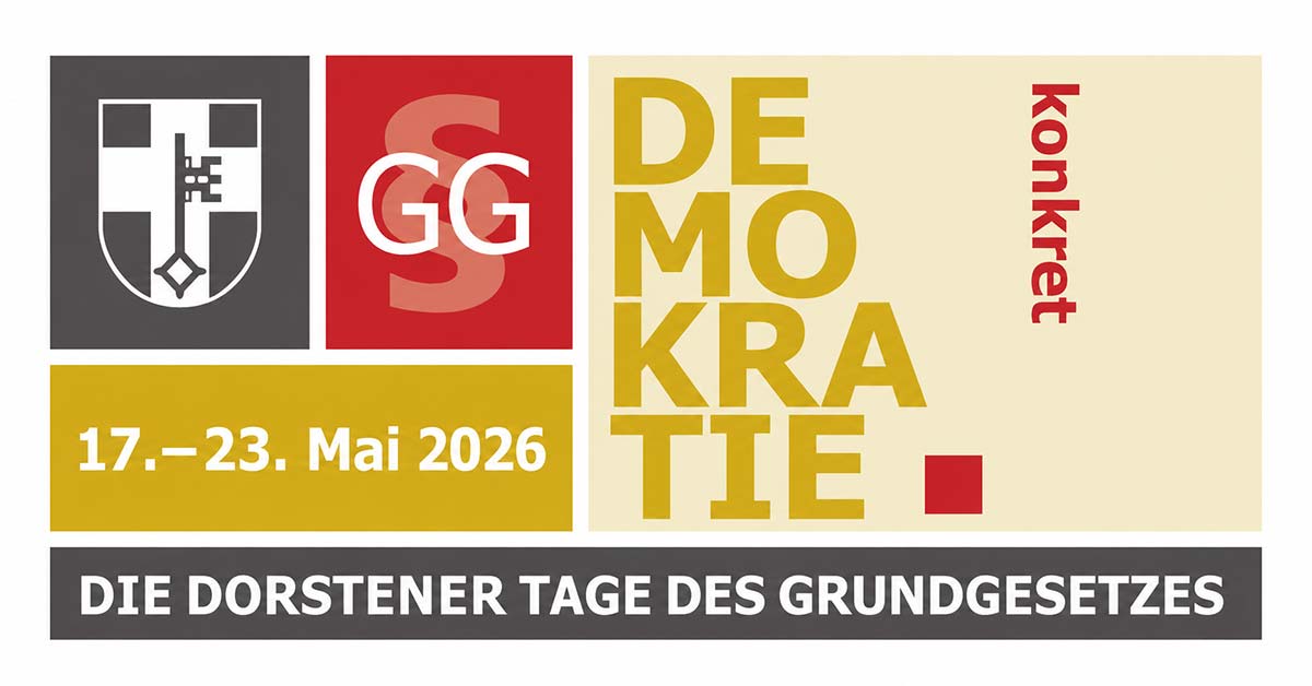 Dorstener Tage des Grundgesetzes 2026: Demokratie konkret