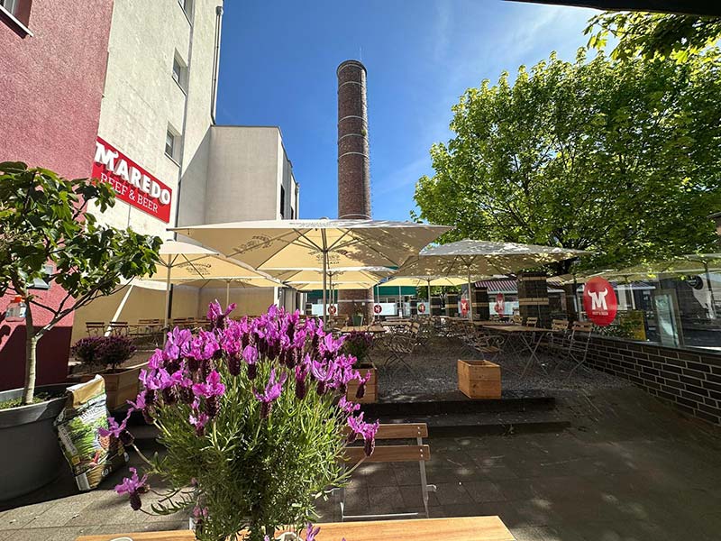 Maredo Brauturm Wulfen Biergarten