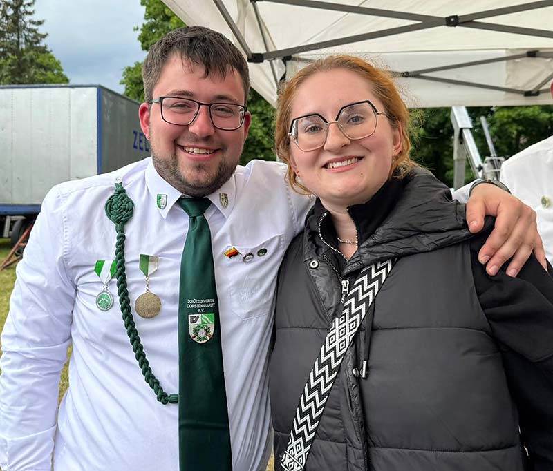 Schützenfest Dorsten Hardt Schützenkönig 2026 Jonas Spickermann