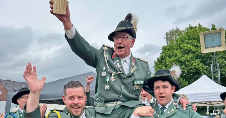 Schützenfest Hervest Dorsten 2026 König Ralf Schneider