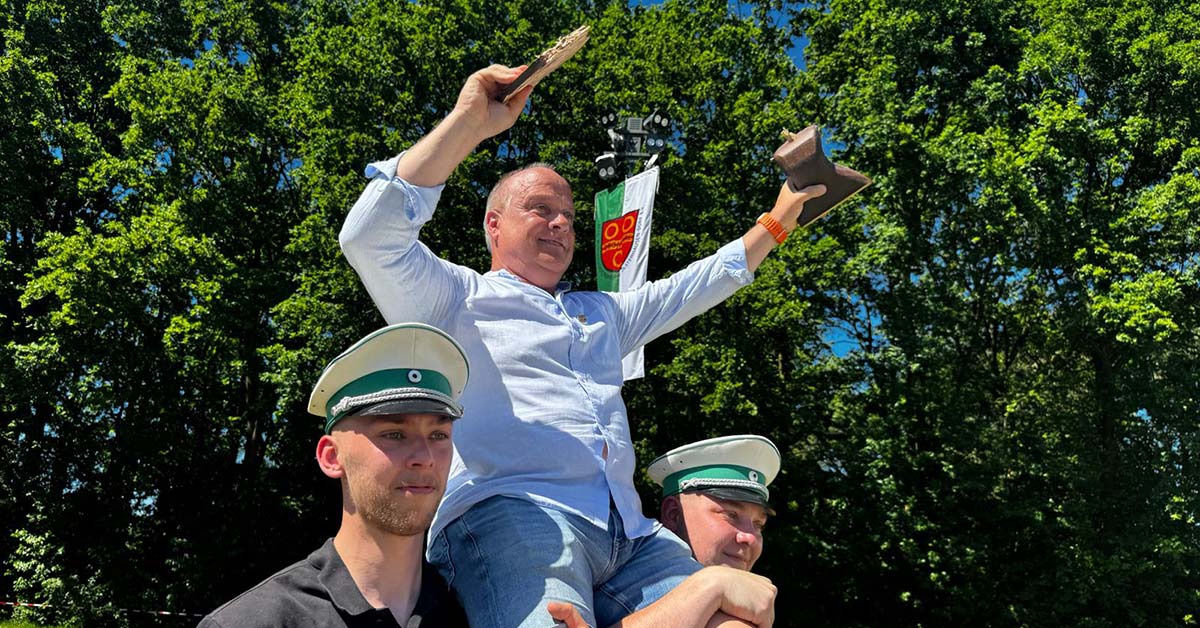 Schützenfest Holsterhausen Dorf 2026 Schützenkönig Heinz Flesch