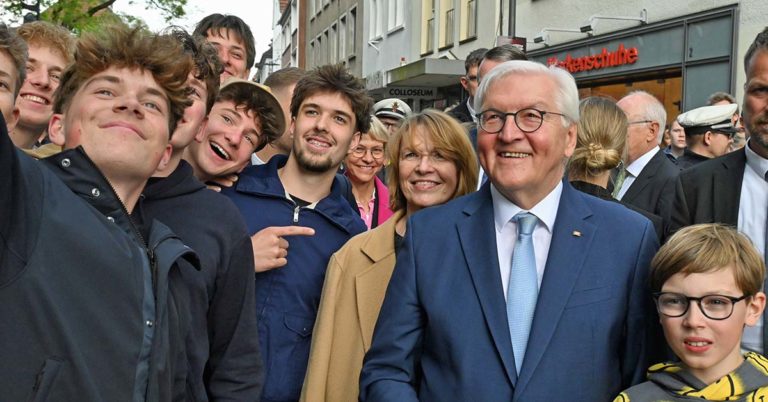 Bundespräsident Frank Walter Steinmeier Dorsten Ehrentag