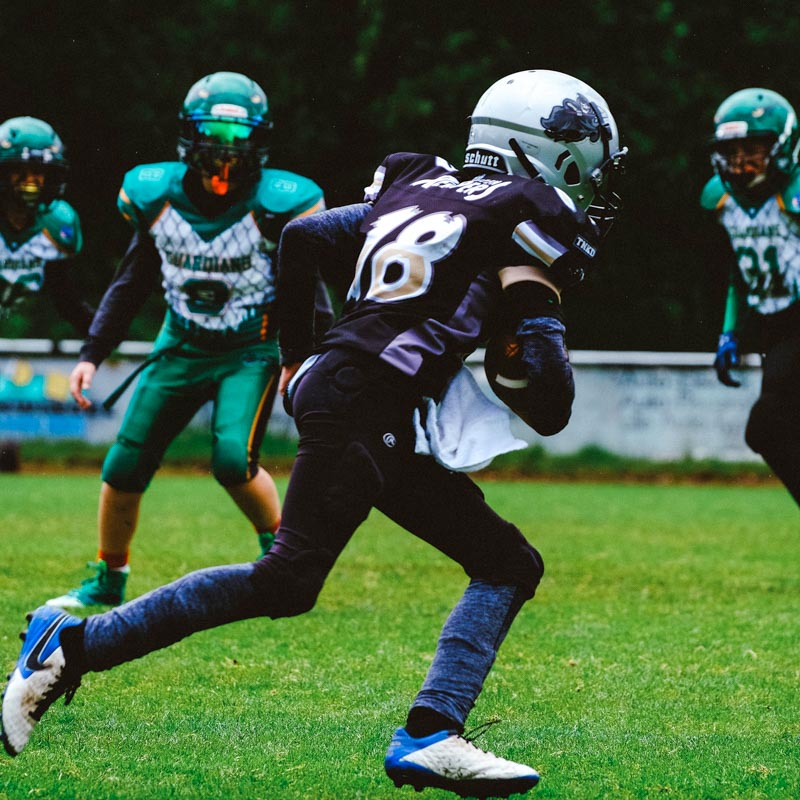 Dorsten Reapers und Gastteams beim Jugendturnier