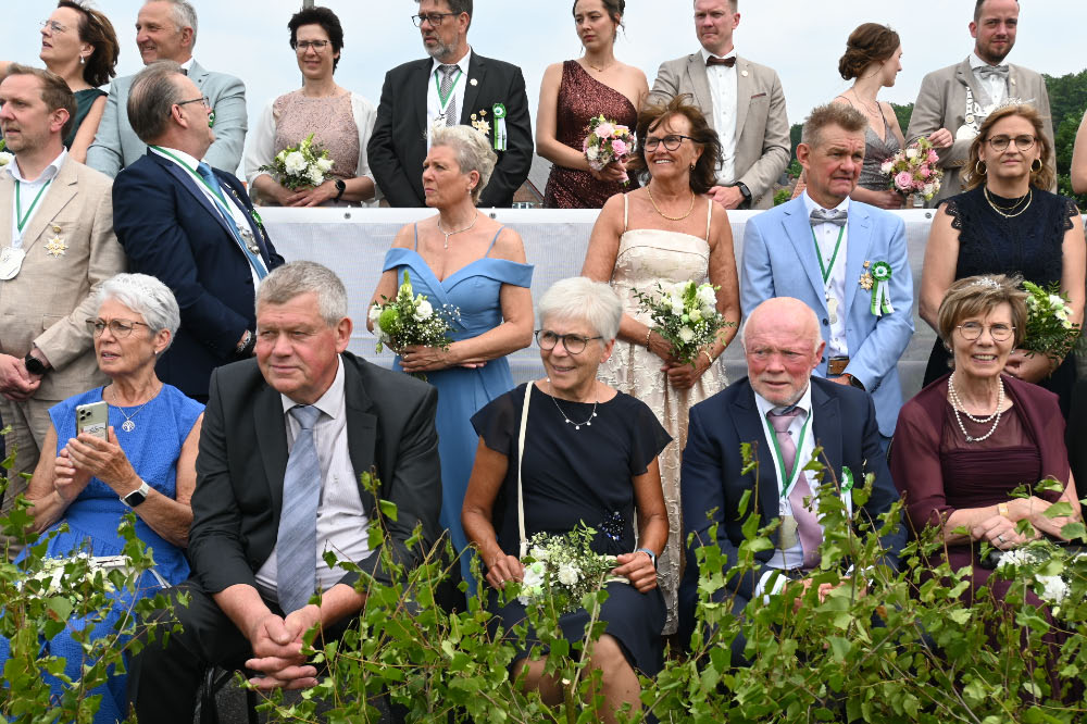 Festparade zum 150-jährigen Bestehen des Bürgerschützenvereins Lembeck