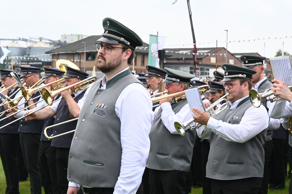 Festparade zum 150-jährigen Bestehen des Bürgerschützenvereins Lembeck