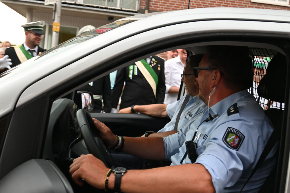 Festparade zum 150-jährigen Bestehen des Bürgerschützenvereins Lembeck