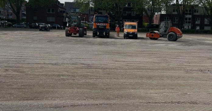 Neu hergerichtete Fläche im Lippetal in Dorsten