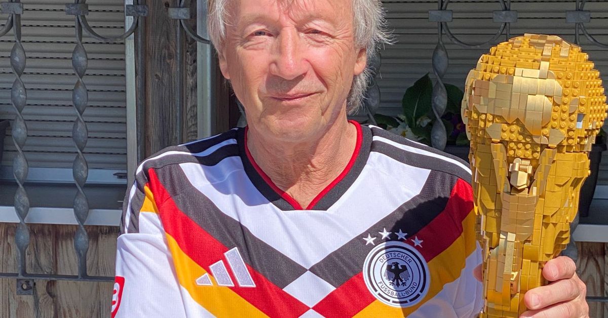 Helmut Dumzlaff als Spieler der deutschen Ü70-Auswahl