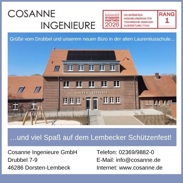 Anzeige Cosanne Ingenieure