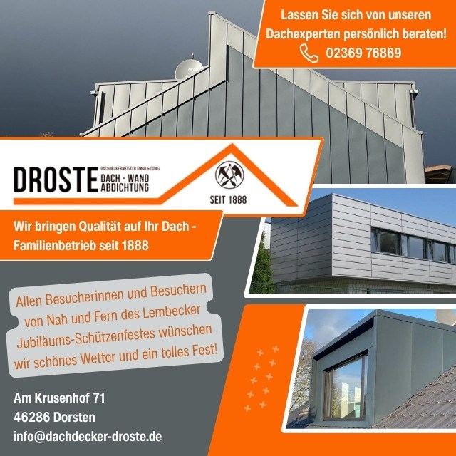 Anzeige Droste Dachdecker Lembeck