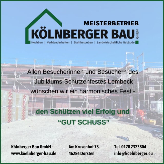 Anzeige Koelnberger Bau