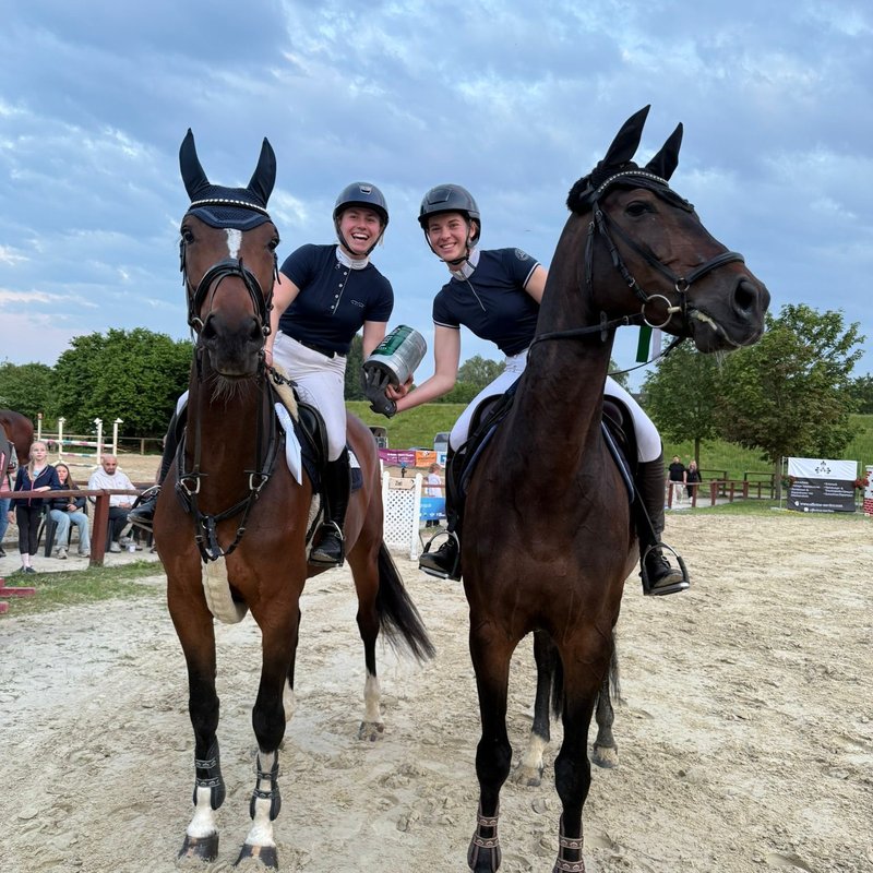 Reit-Biathlon auf dem Turnier in Dorsten