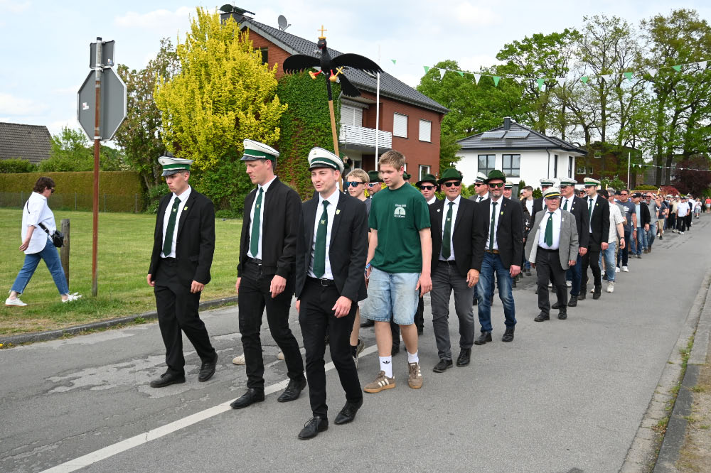 Vorparade in Deuten-Schützenverein Deuten 2026