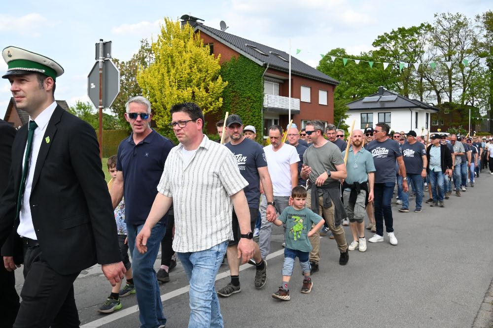 Vorparade Schützenverein Deuten 2026