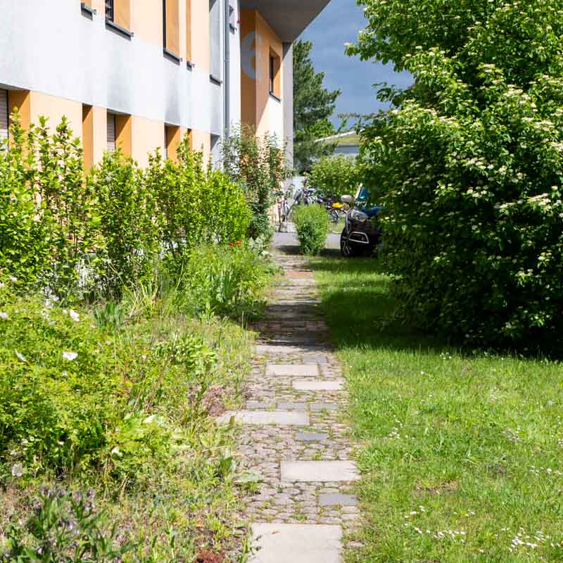 Gemeinsamer Garten LWL Wohnhaus