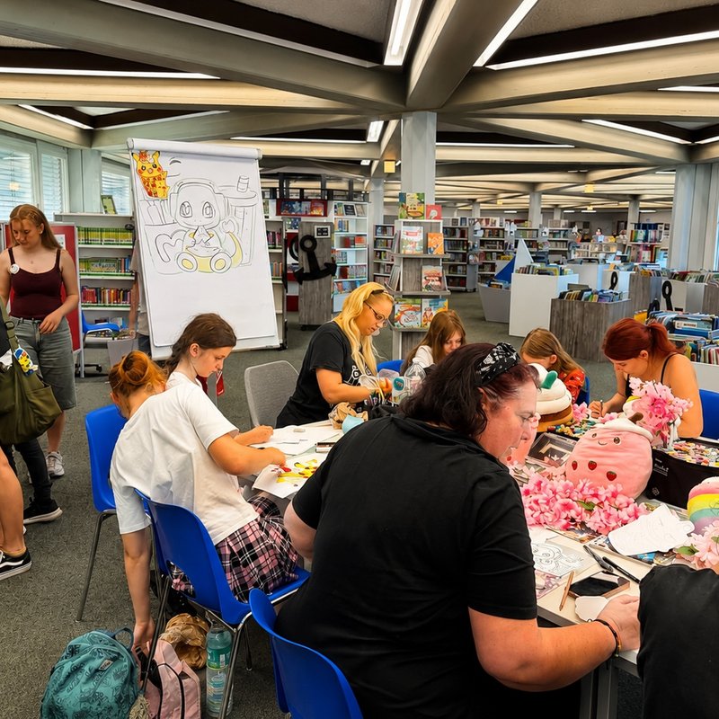 AnyDay in der Stadtbibliothek in Dorsten